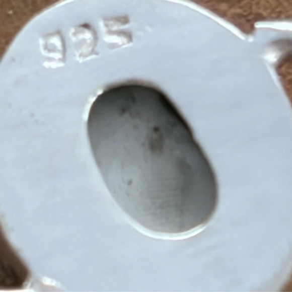 Genuine Cotton Candy Dahlia Turquoise Gemstone Bracelet Pink Blue Oval New 925 - Picture 6 of 6